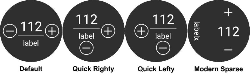 Input design options