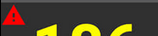 Red BG warning