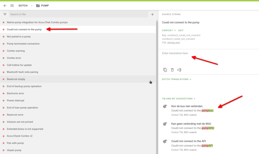 Translation app